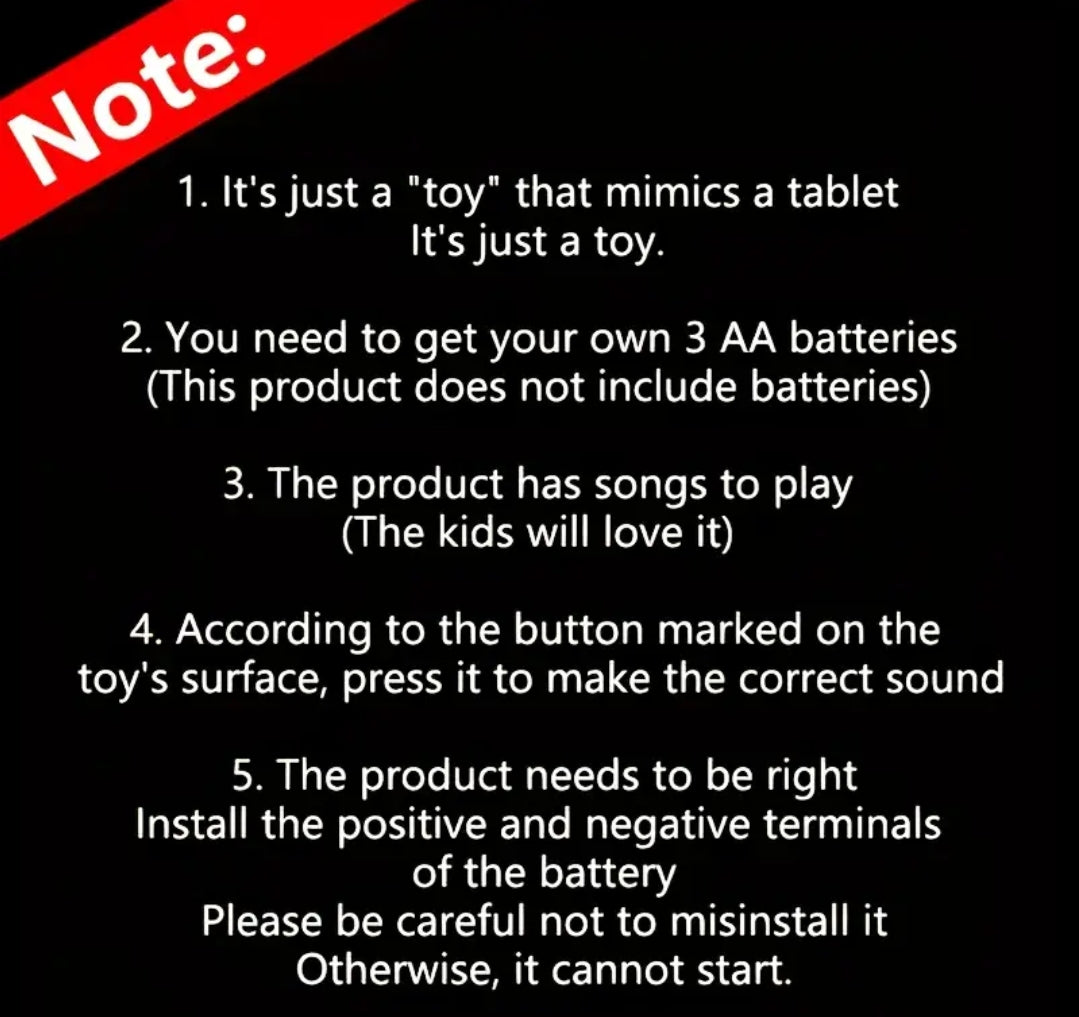 Learning tablet