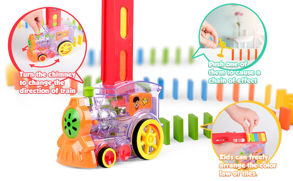Domino Builder Train