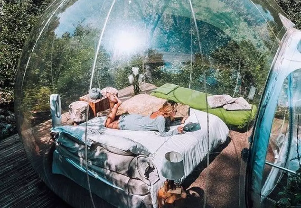 bubble pop up tent